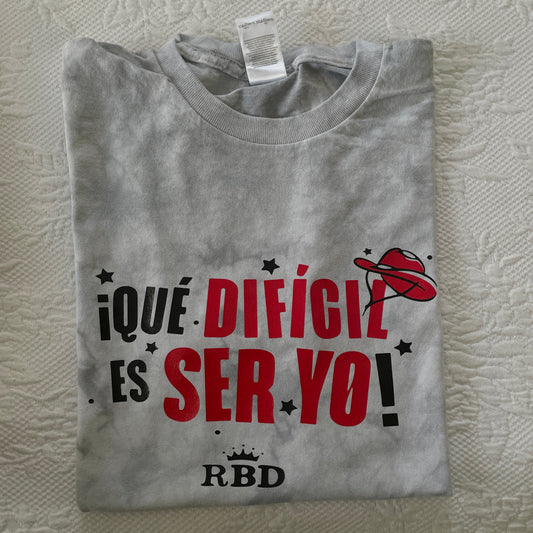 Dificil Ser Yo RBD Tee