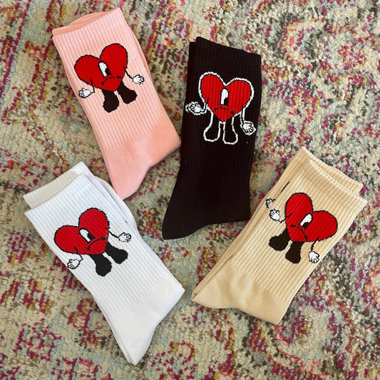 SHORT Benito heart socks