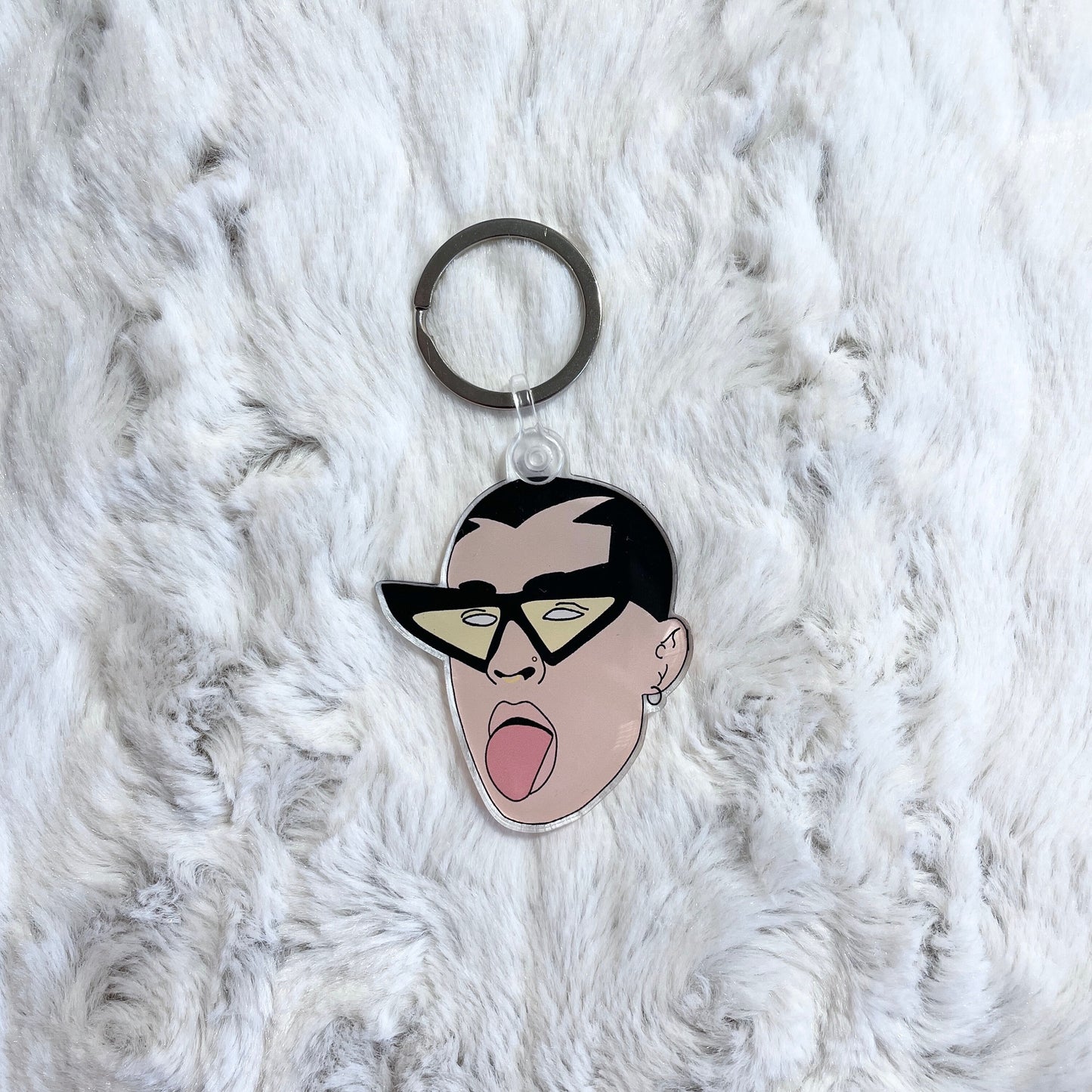 Bad Bunny keychain